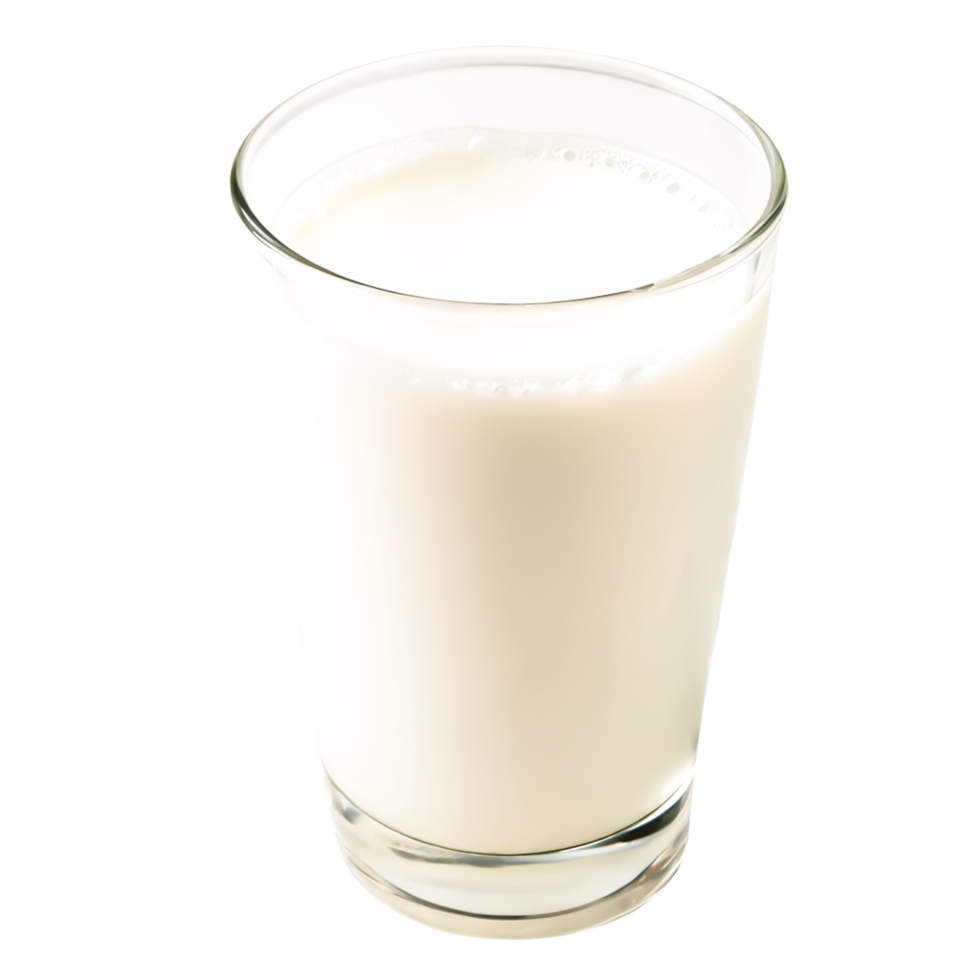 Fresh Milk in Glass, Dairy Product Healthy Drink, Beverage Photography png
