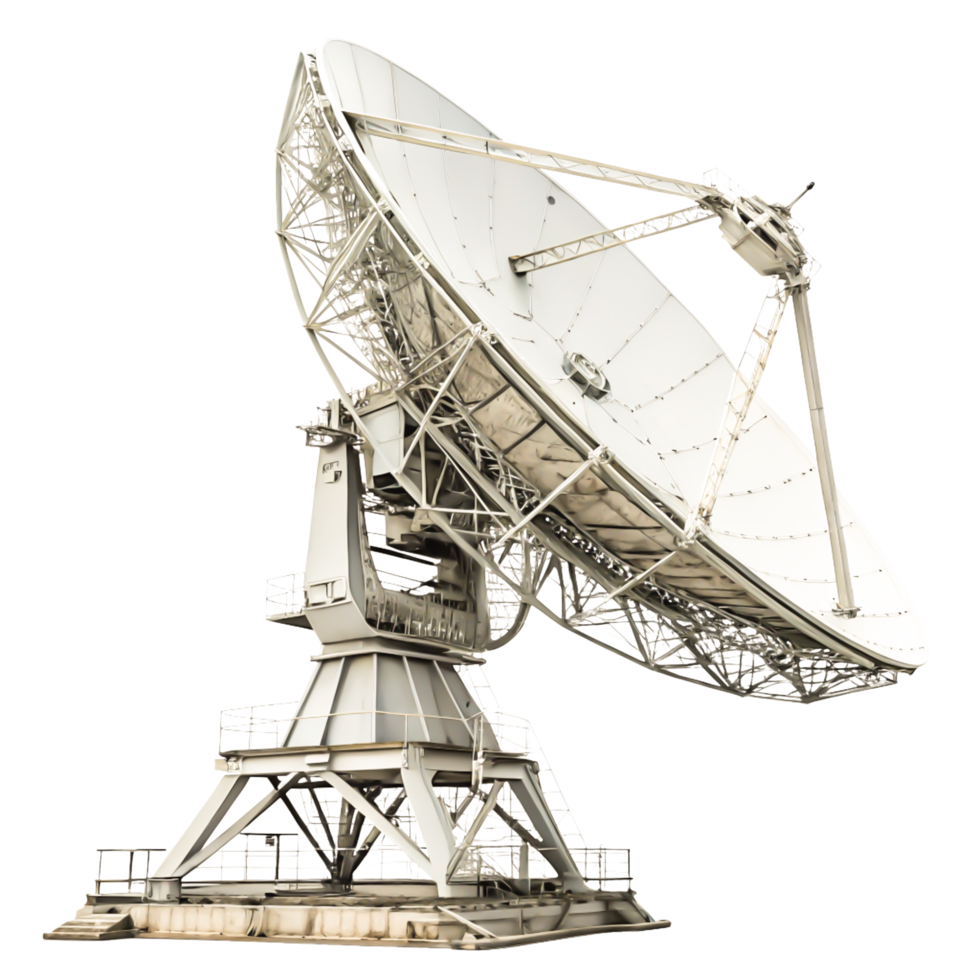 Large Satellite Dish Antenna, Communication Technology, Radio Telescope, Space Exploration png