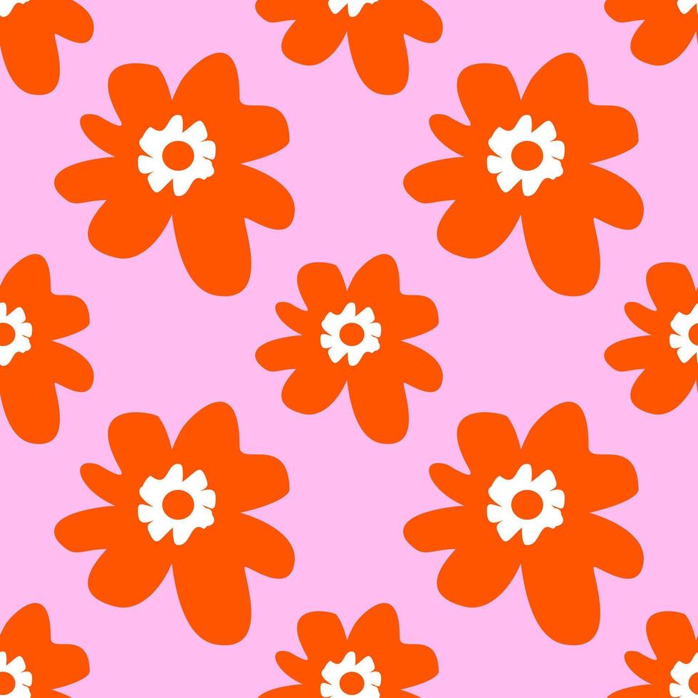 Cute floral pattern. Seamless An elegant template for fashionable vector