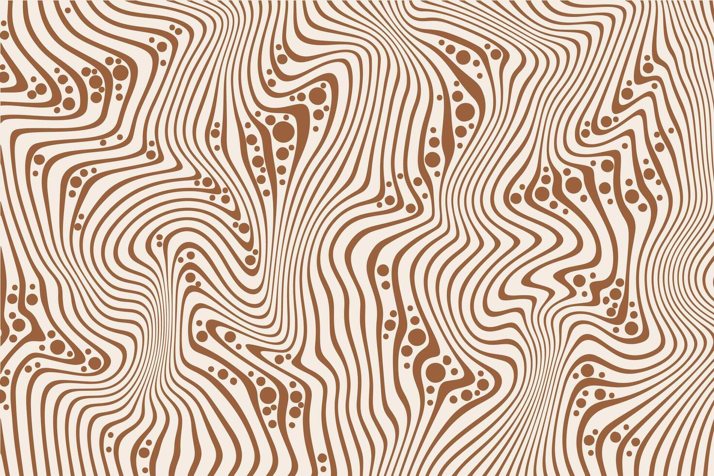 Caramel background. Chocolate and milk swirl texture. Abstract wavy splashes of peanut butter and maple syrup. Liquid marble sweet cream pattern vector