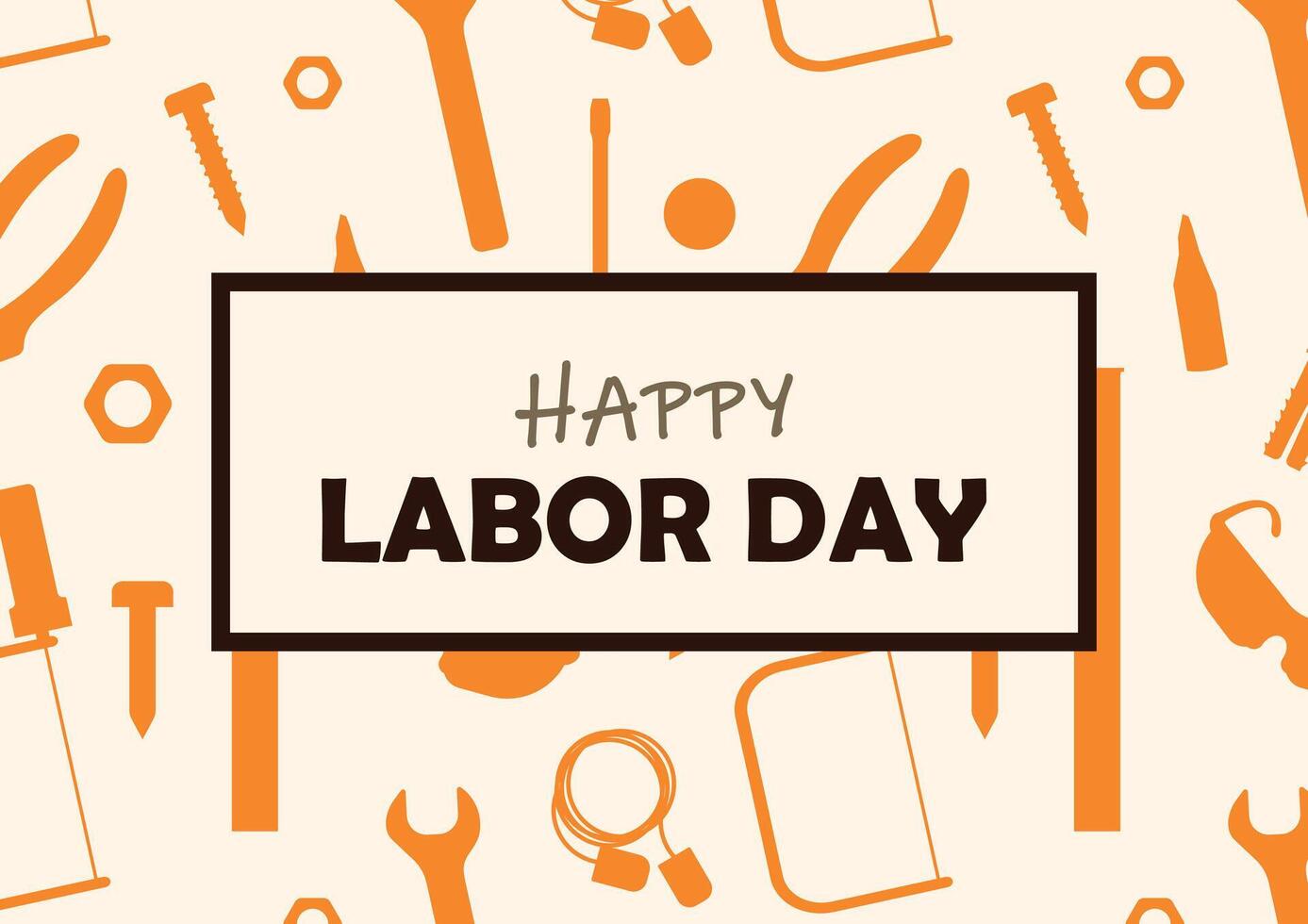 Happy Labor Day. Background for Posters, Banners. vector