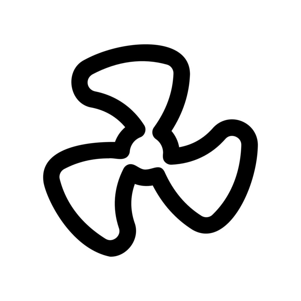 A clean pictogram focused on a topic Fan Wing vector