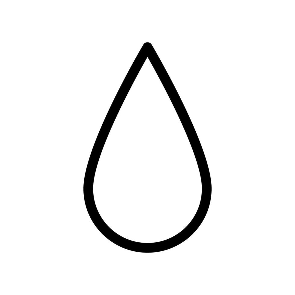 An essential design element showcasing the subject Rain water drop vector