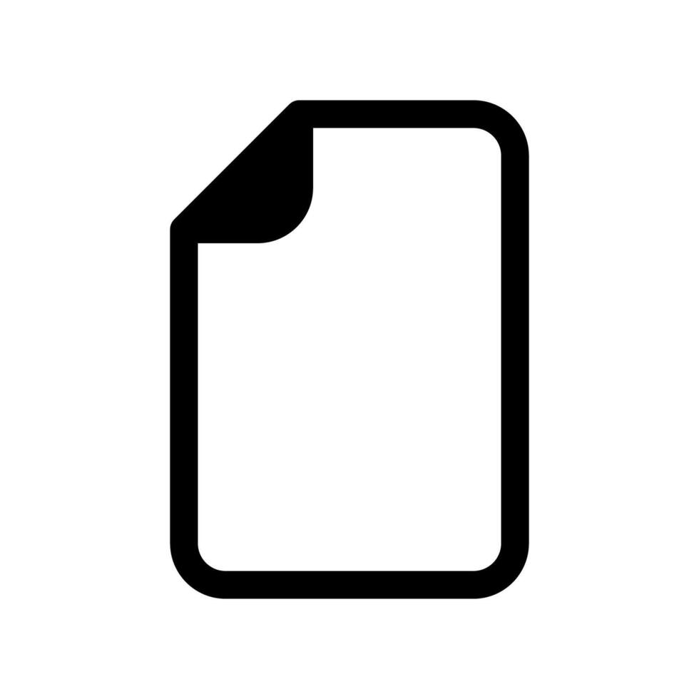 A clean pictogram focused on a topic Executable file vector