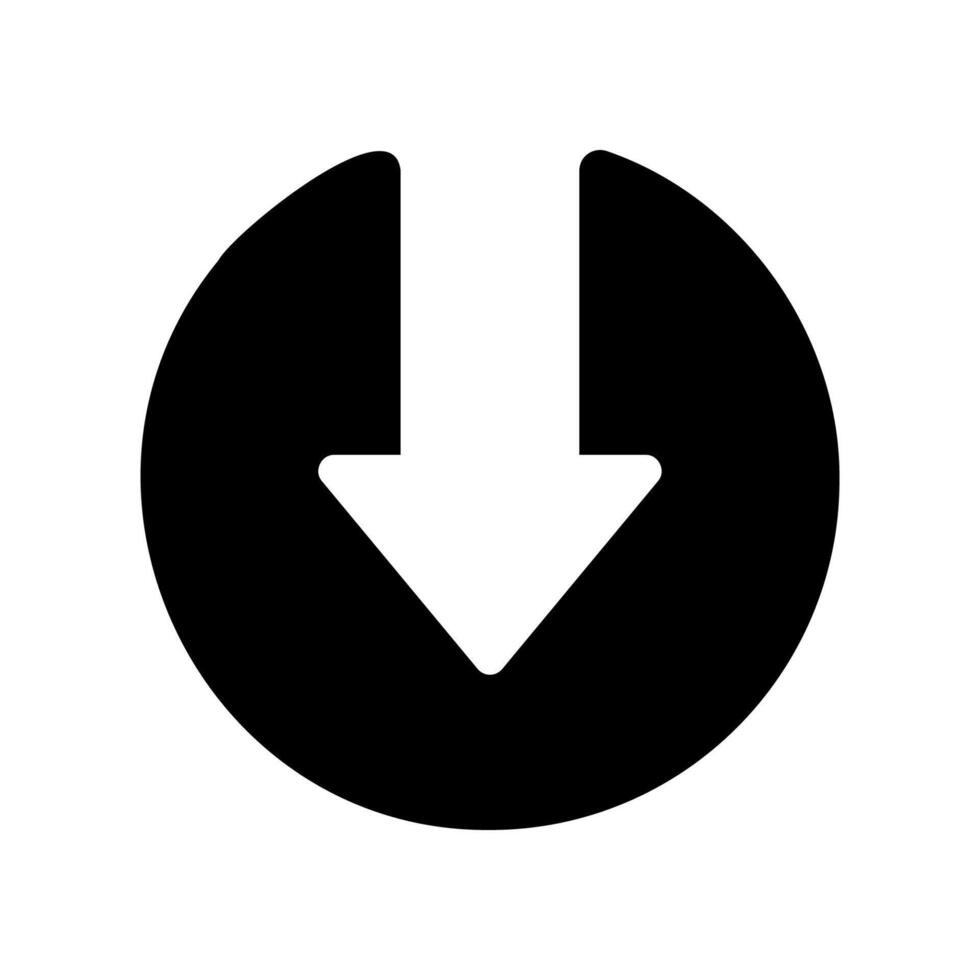 An essential design element showcasing the subject Download update vector