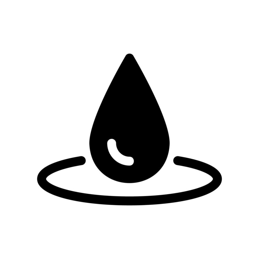 An essential design element showcasing the subject Falling water sounds vector