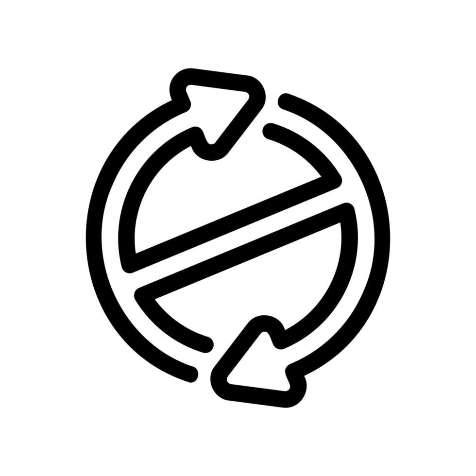 An essential design element showcasing the subject circular arrow vector