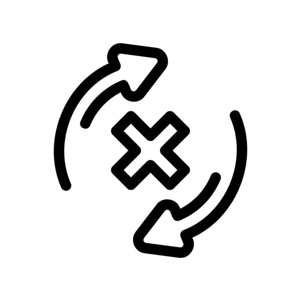 An essential design element showcasing the subject cross vector