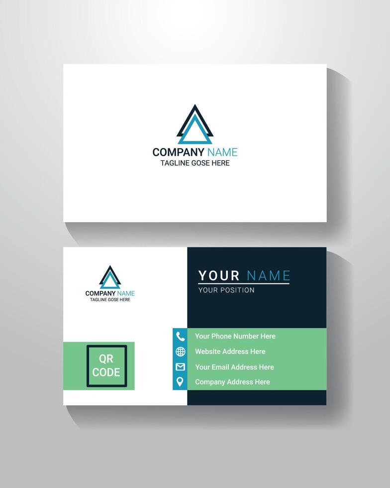 Modern Business Card Design vector