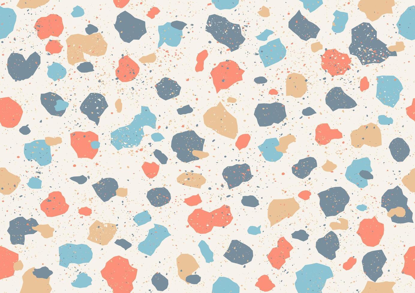 Colorful pattern with terrazzo texture. vector