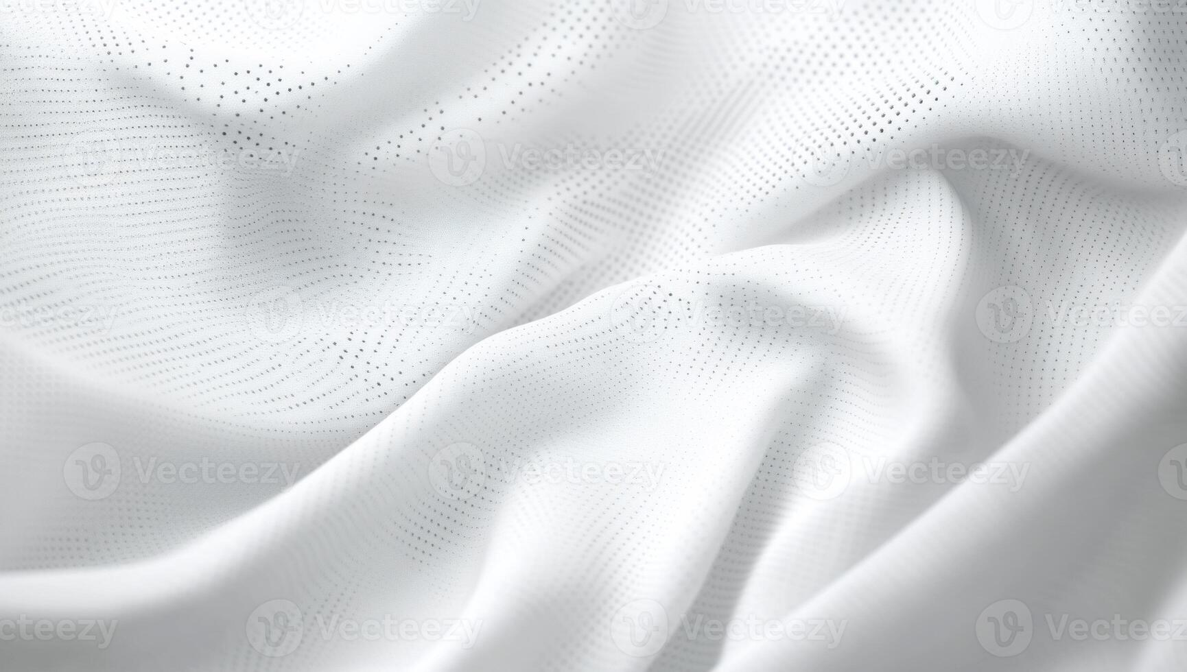 White fabric texture with subtle patterns photo