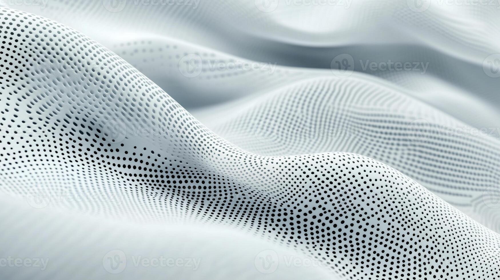 Abstract wavy texture with dotted pattern photo