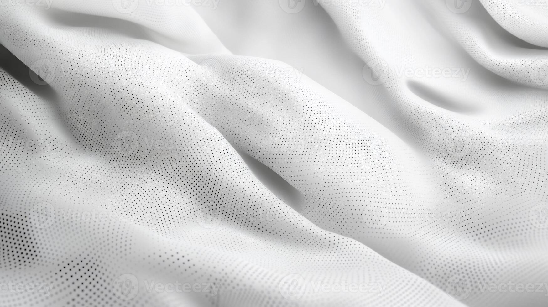 White fabric texture. Soft, draped, and lightweight. Delicate, breathable, and airy. Perfect for garments photo