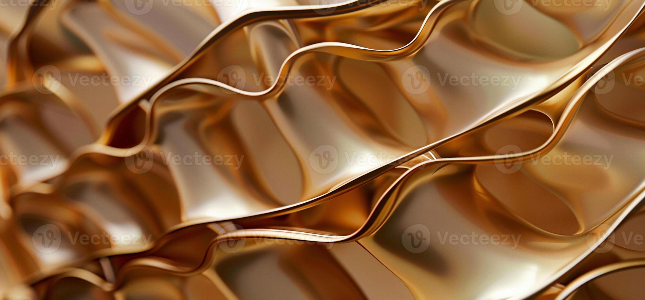 Golden metal texture background photo