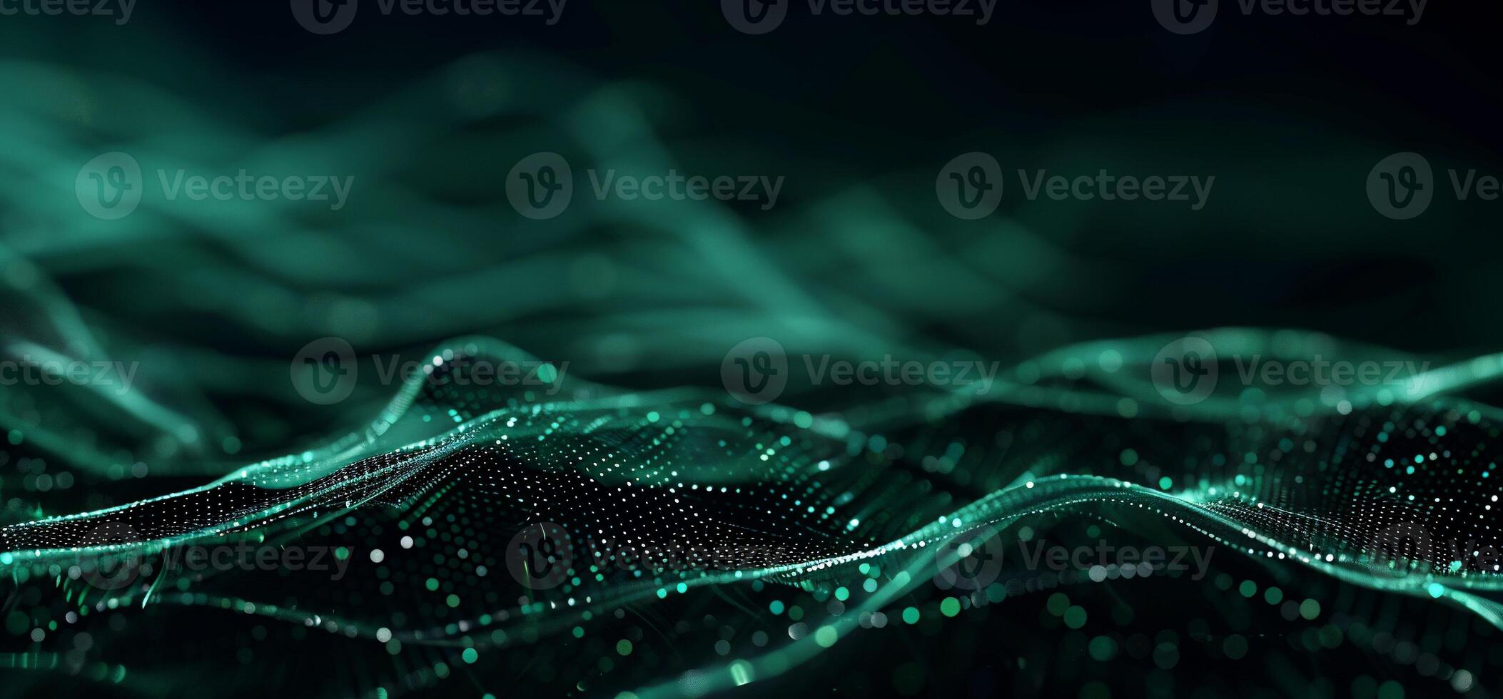 Abstract data waves photo