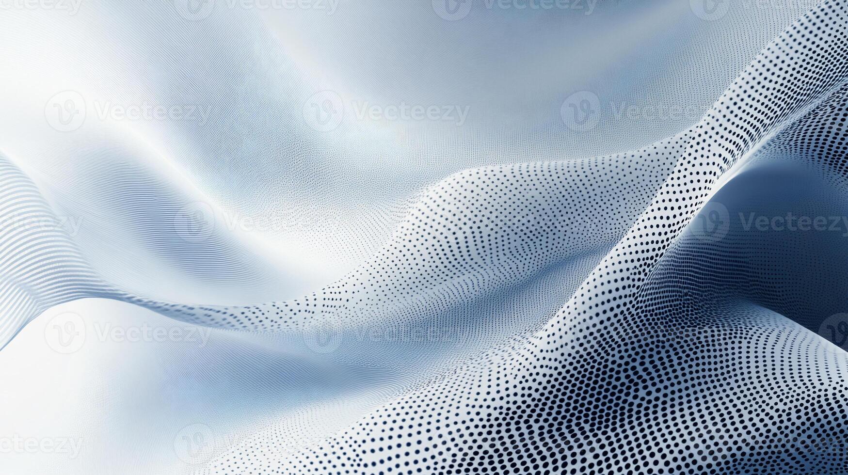 Abstract digital fabric design. Soft, flowing forms with a subtle texture photo