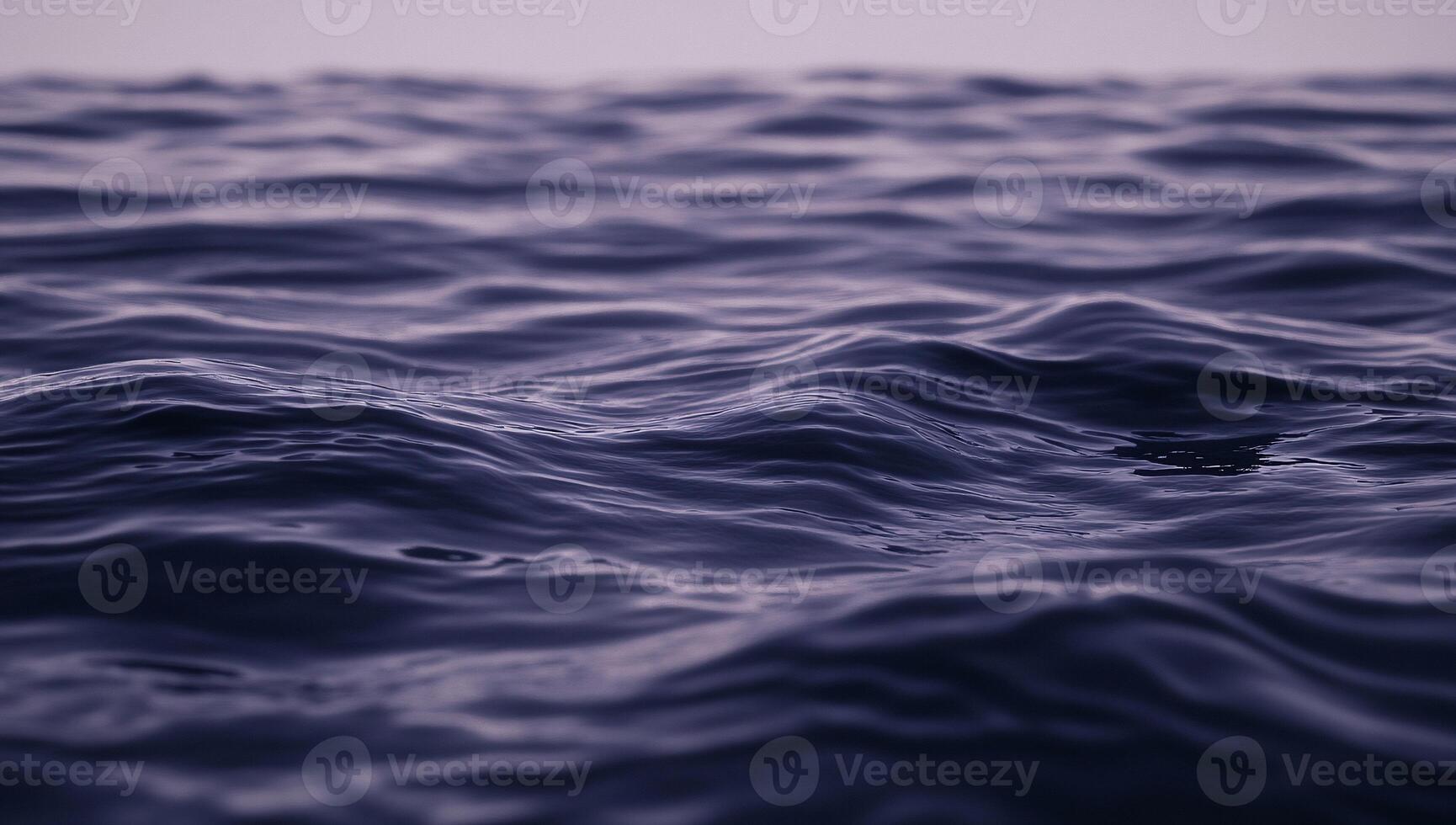 Deep sea waves, soft focus photo