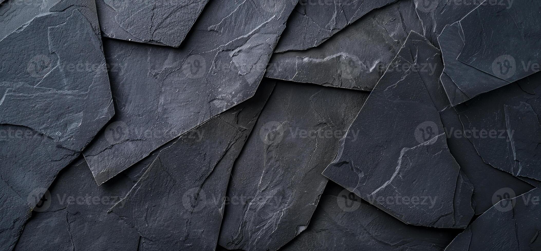 Dark Slate Tiles Texture photo