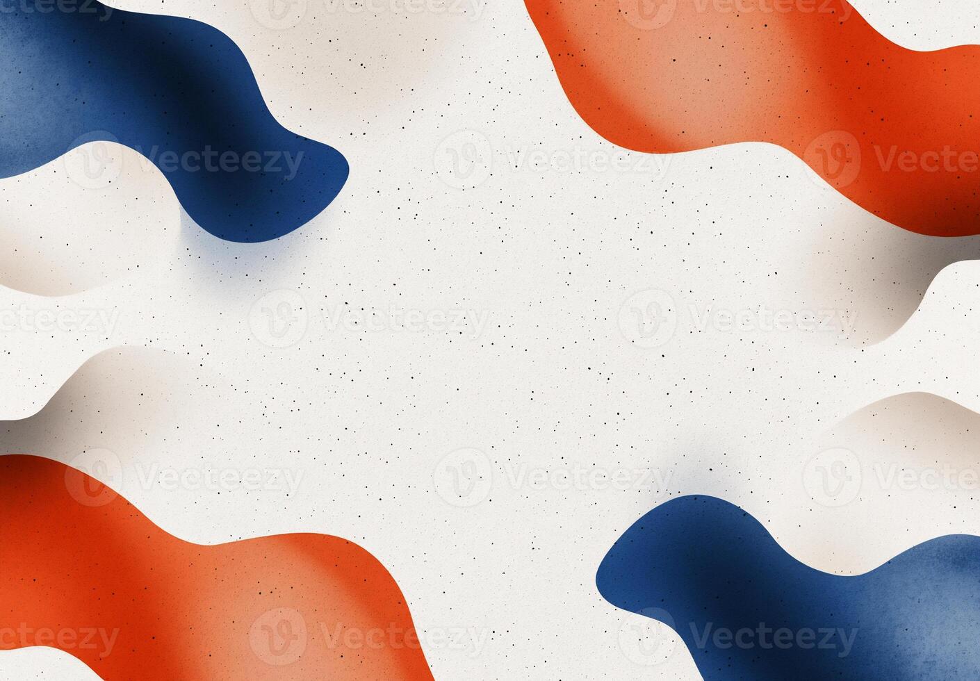 Abstract flag design with flowing shapes photo