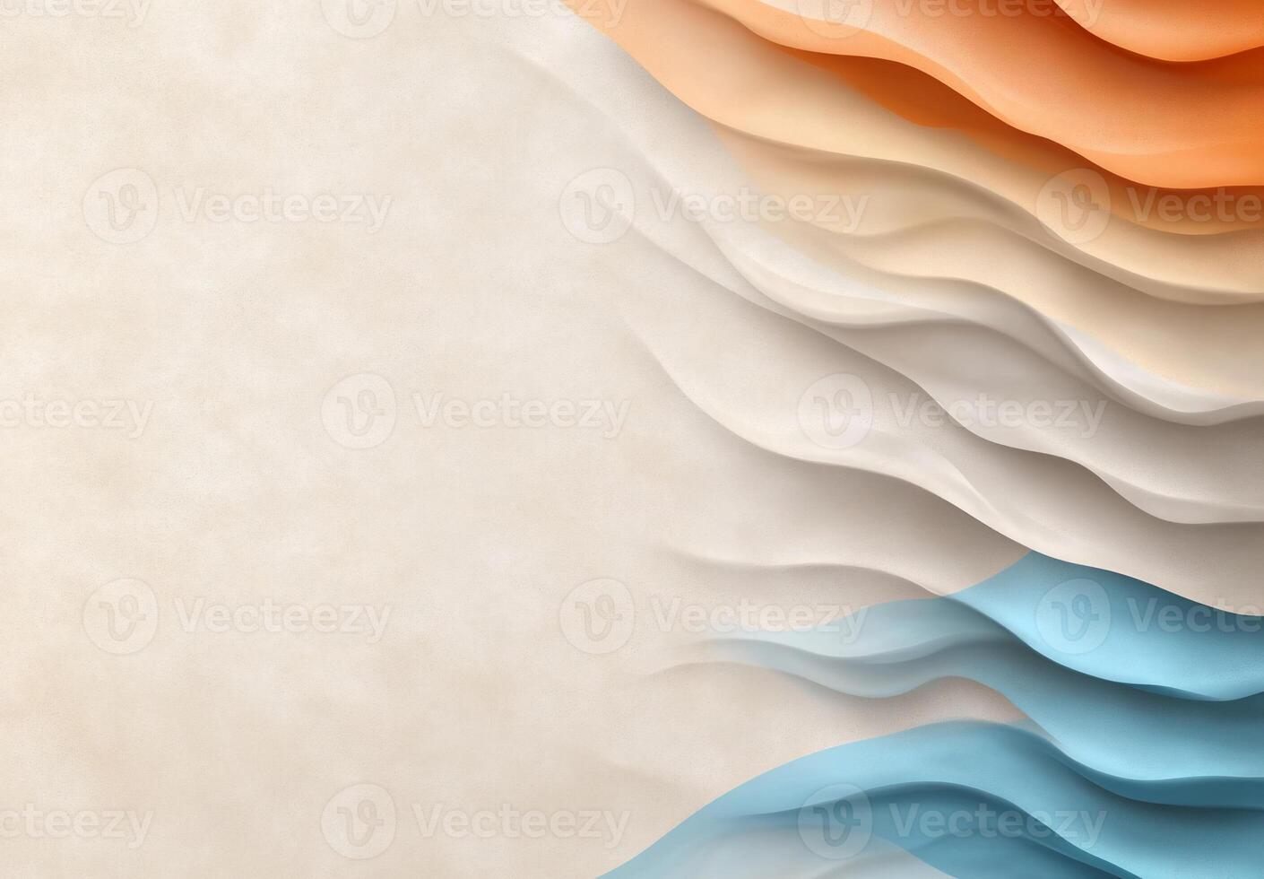 Abstract layered wavy textures photo