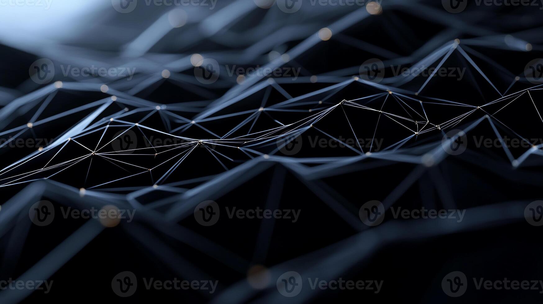 Abstract network structure photo