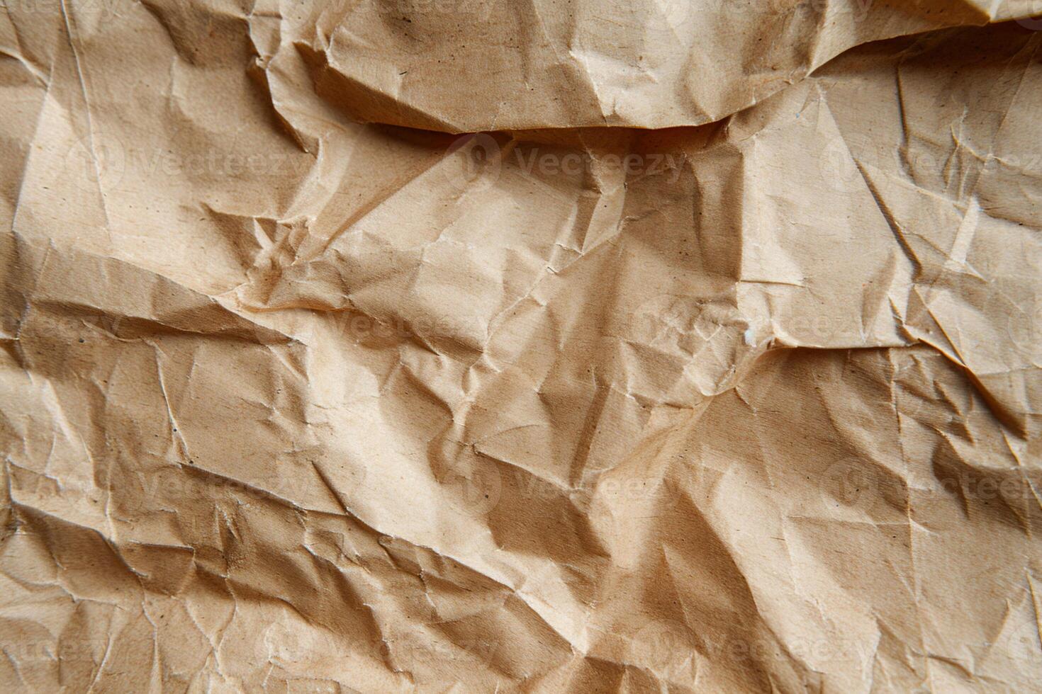 A close up of a crumpled paper texture photo