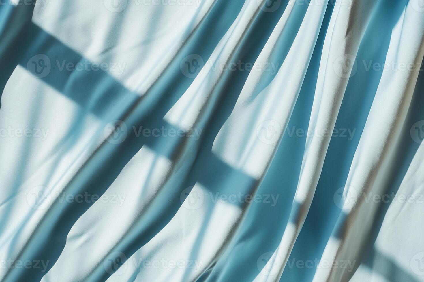 Soft, flowing fabric drapes photo