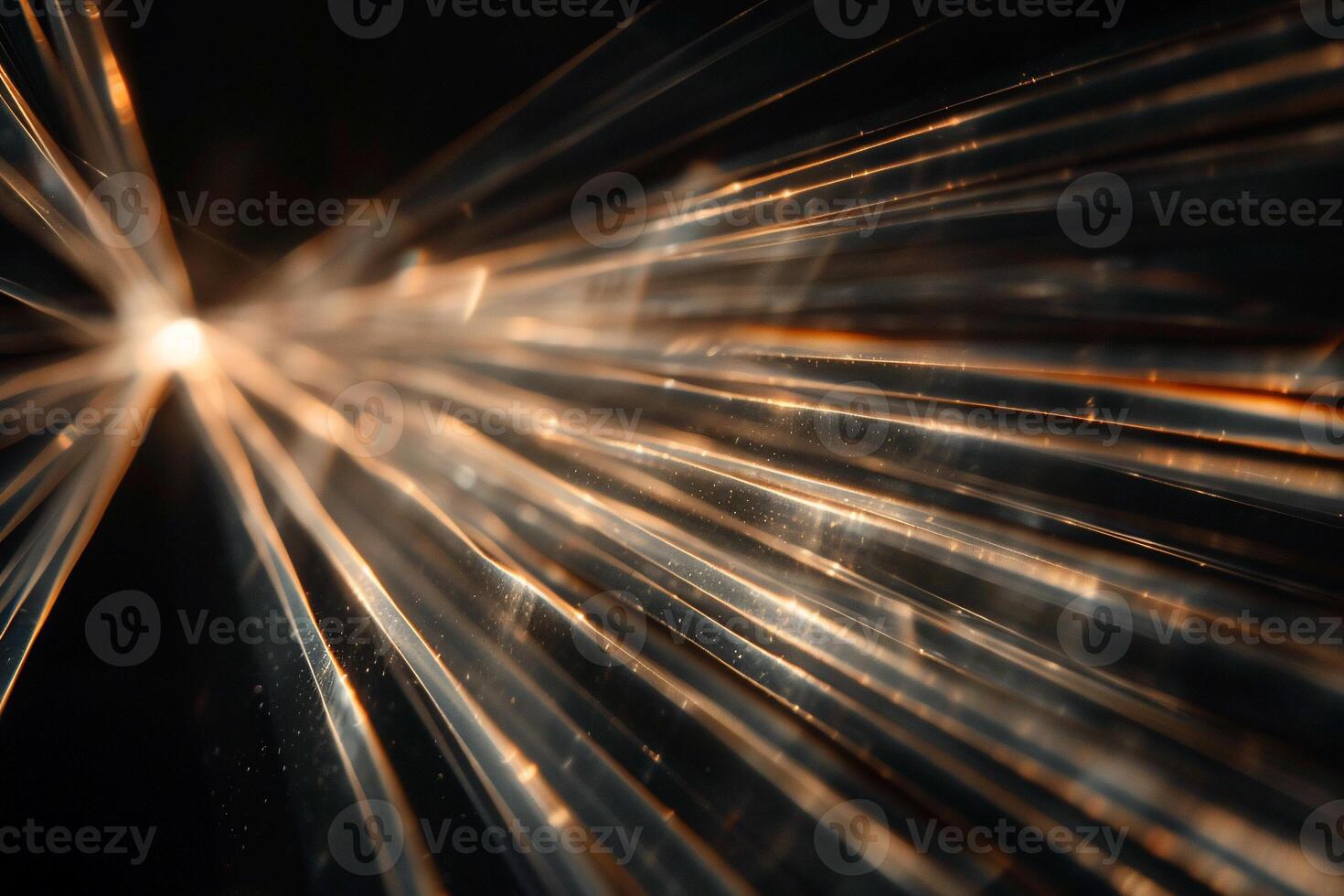 Abstract radiant lines converge on a central point photo