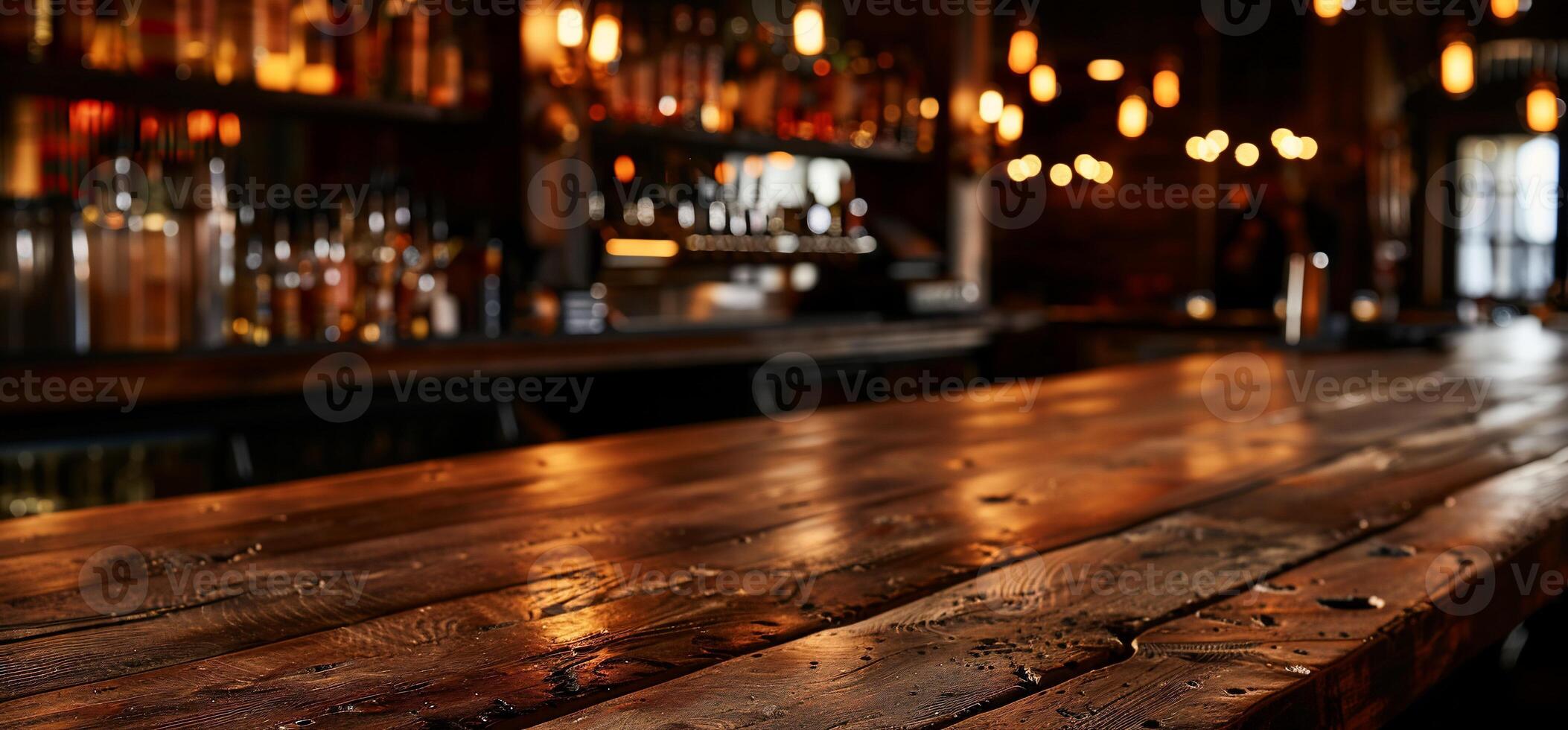 Rustic Bar Counter Top photo