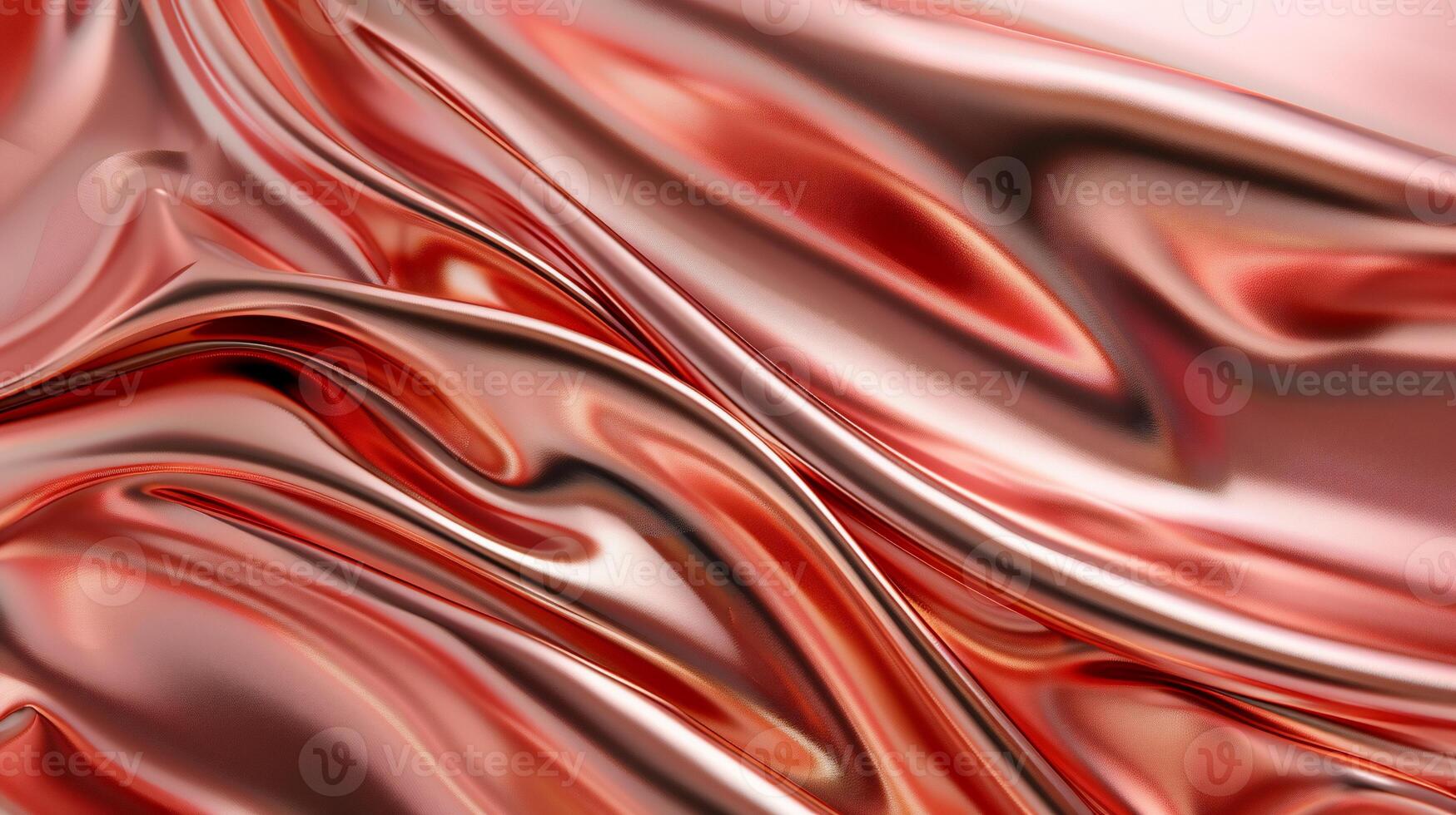 A red and silver background with waves photo