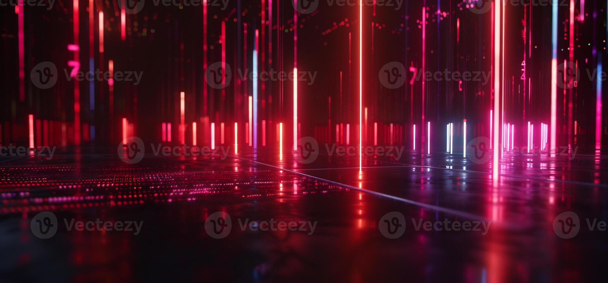 Neon Data Flow photo