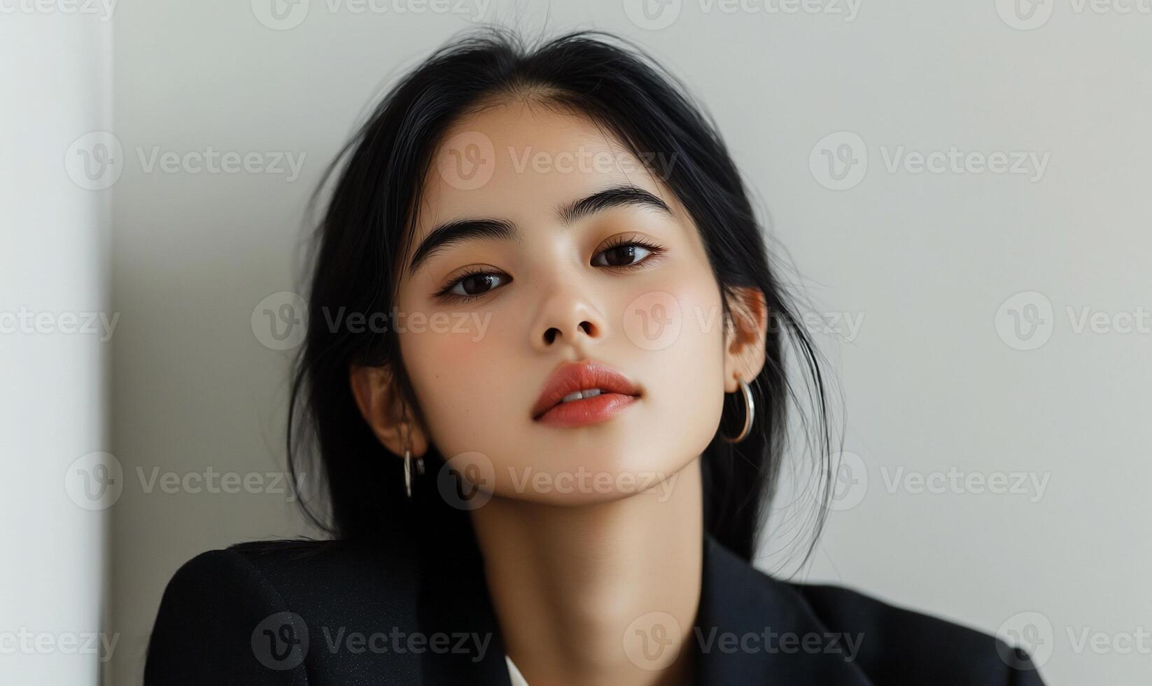 Natural beauty portrait photo