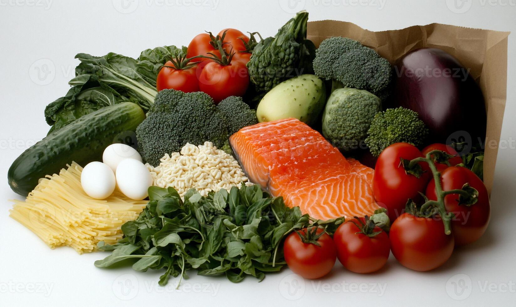 Healthy food assortment photo