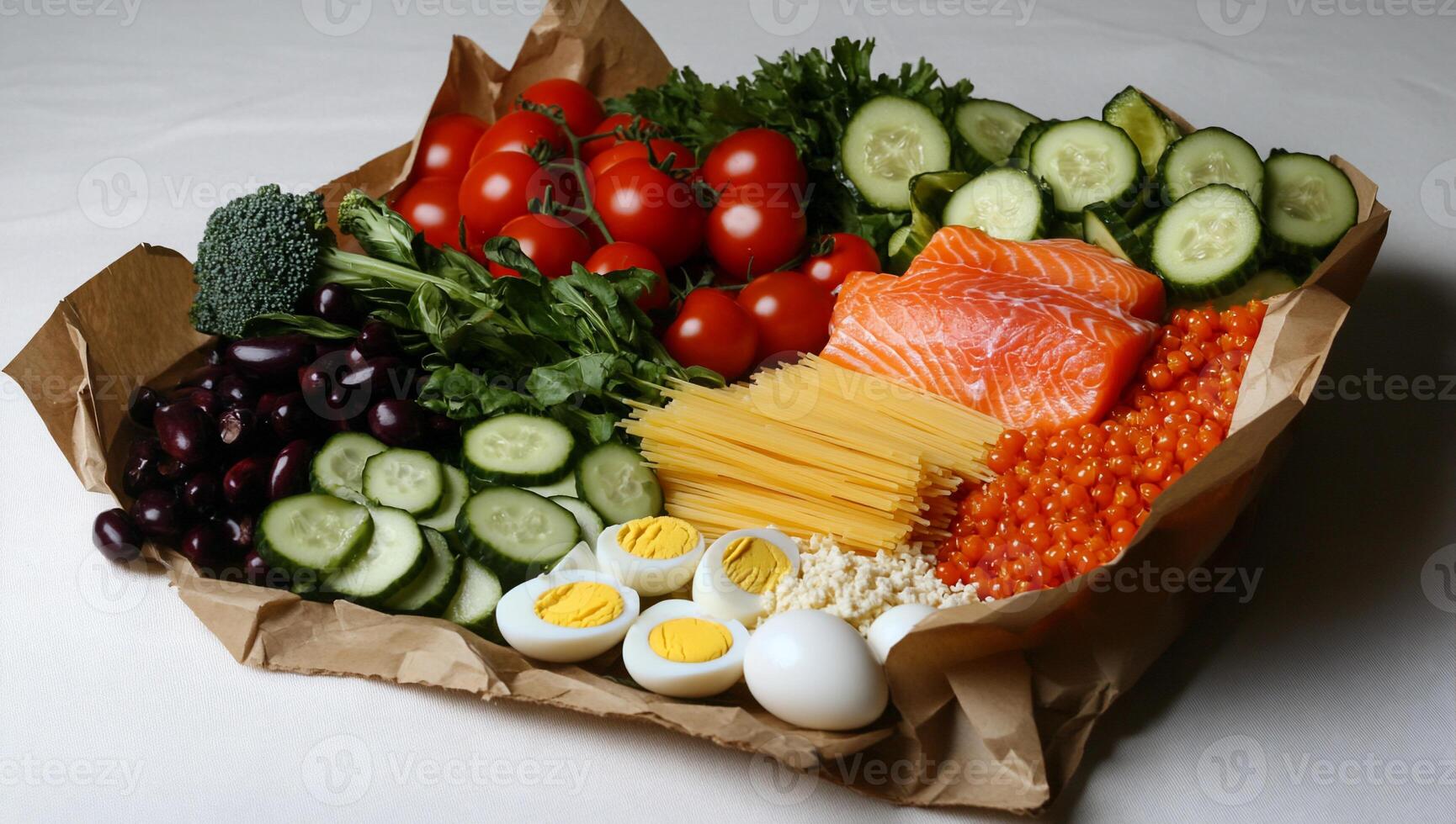 Balanced Mediterranean Meal Platter photo