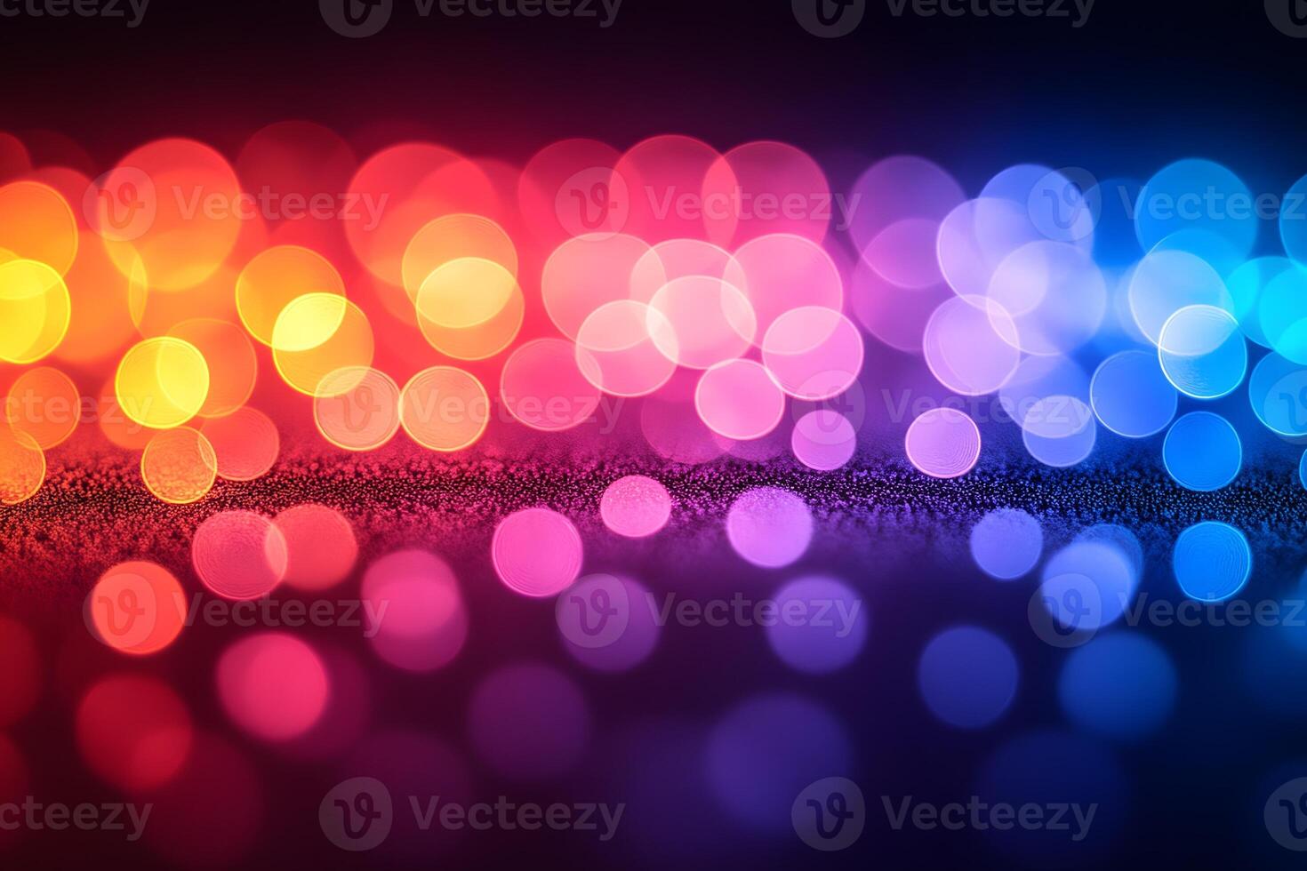 Vibrant Multicolored Bokeh Background for Creative Design Projects photo