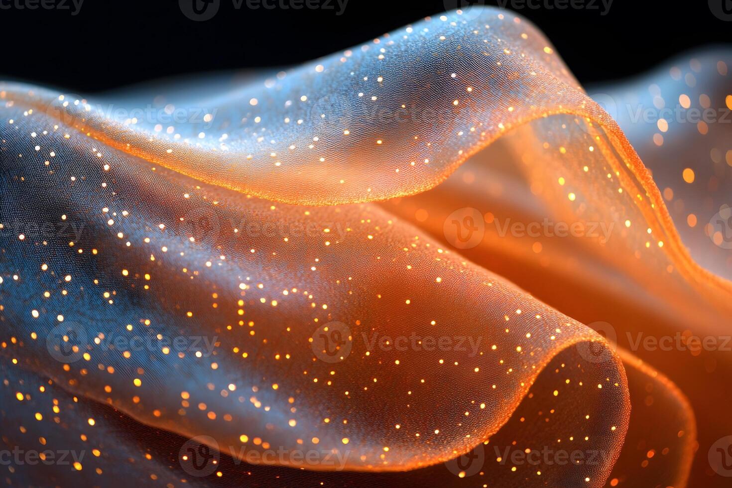 Elegant Sparkling Fabric with Glowing Shimmer for Luxurious Design photo