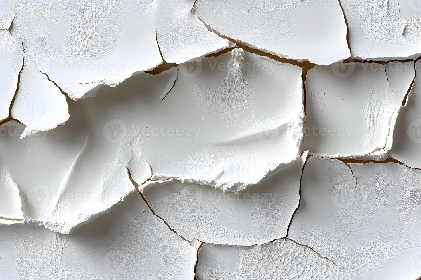 Abstract Texture of Cracked Dry Paint Surface for Creative Design Background photo