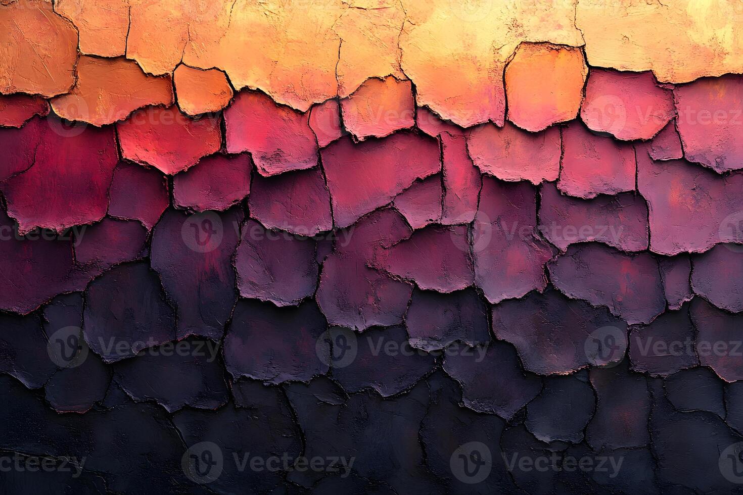 Abstract Textured Art with Warm Gradient Colors for Interior Design photo
