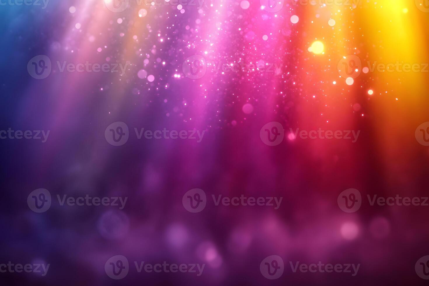 Magical Colorful Abstract Background with Sparkling Light Effects for Creative Designs photo