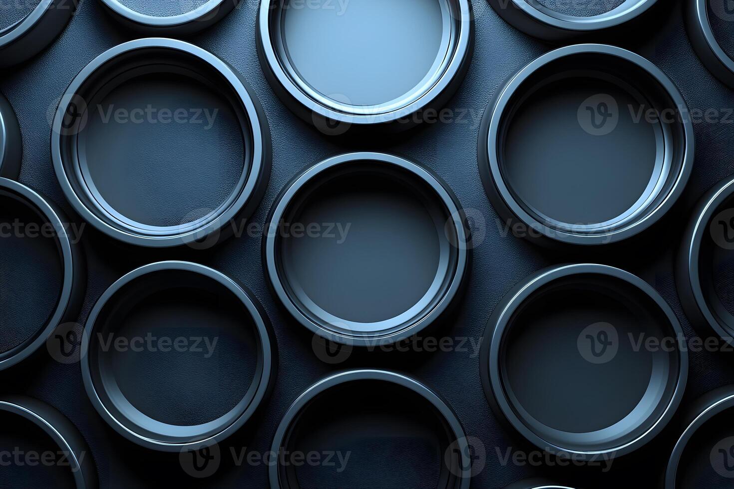 Abstract Geometric Pattern with Circular Elements for Modern Design Concepts photo