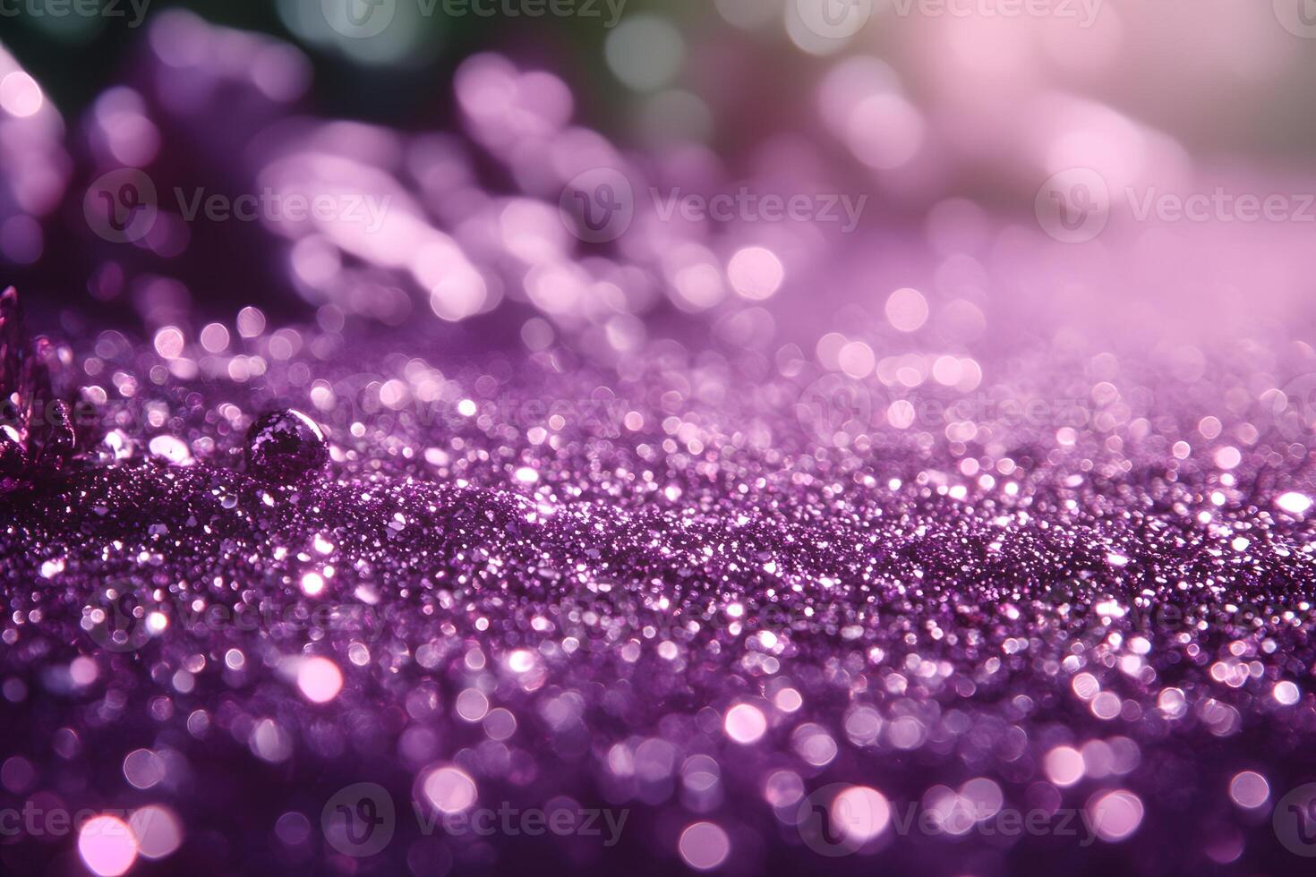 Abstract Purple Glitter Bokeh Background for Creative Designs photo
