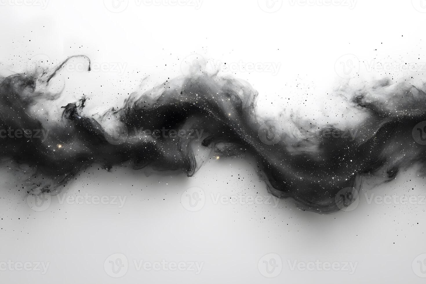 Abstract Smoke and Sparkle Design for Modern Art Projects and Decor photo