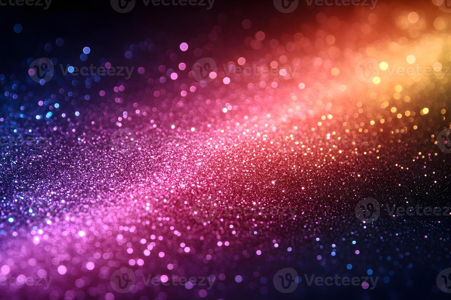 Vibrant Abstract Bokeh Background with Colorful Gradient Sparkles for Modern Design photo