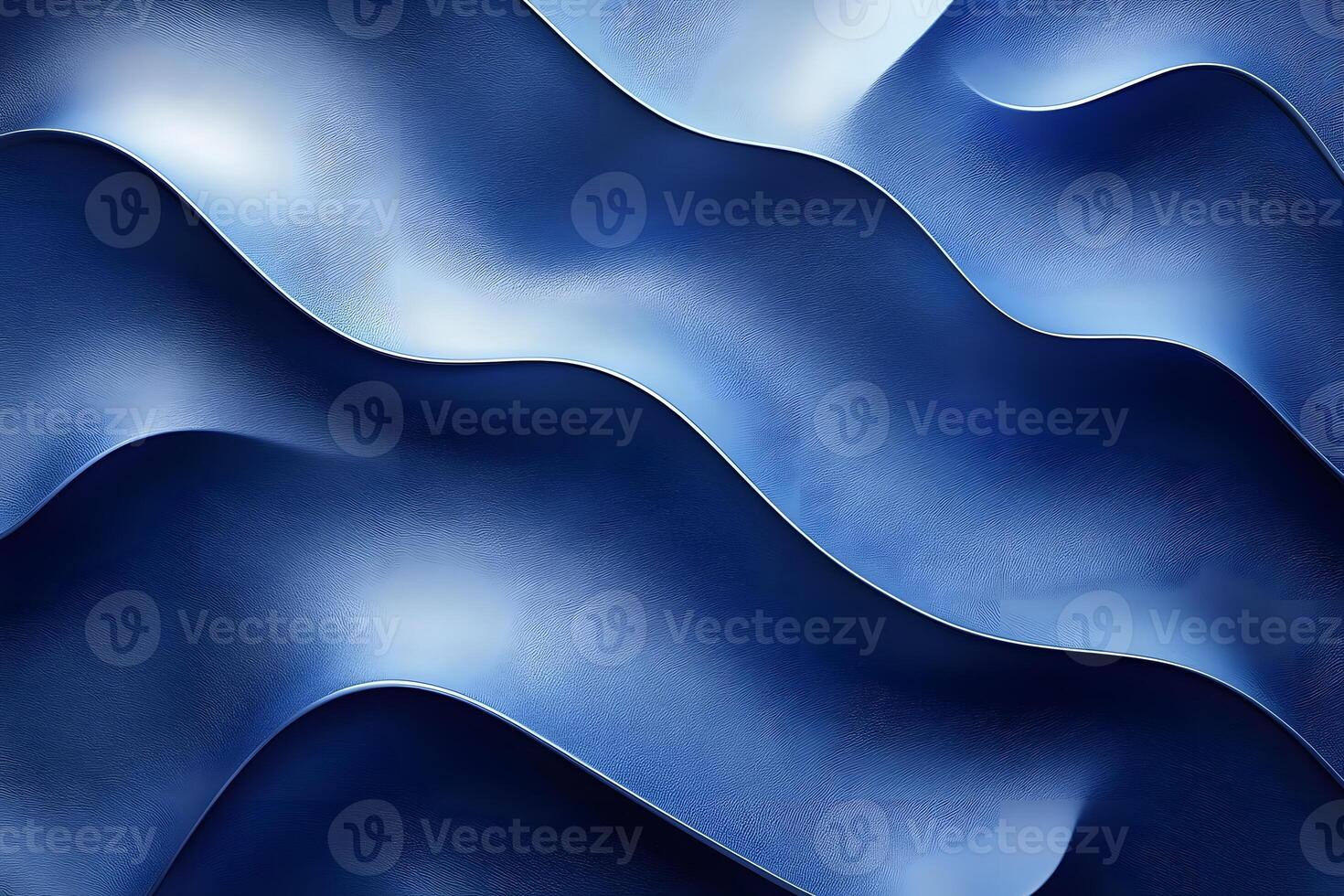 Abstract Blue Wave Pattern for Modern Design and Decor photo