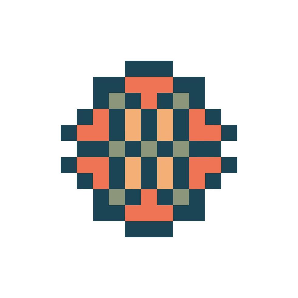 classic symbol pixel art vector