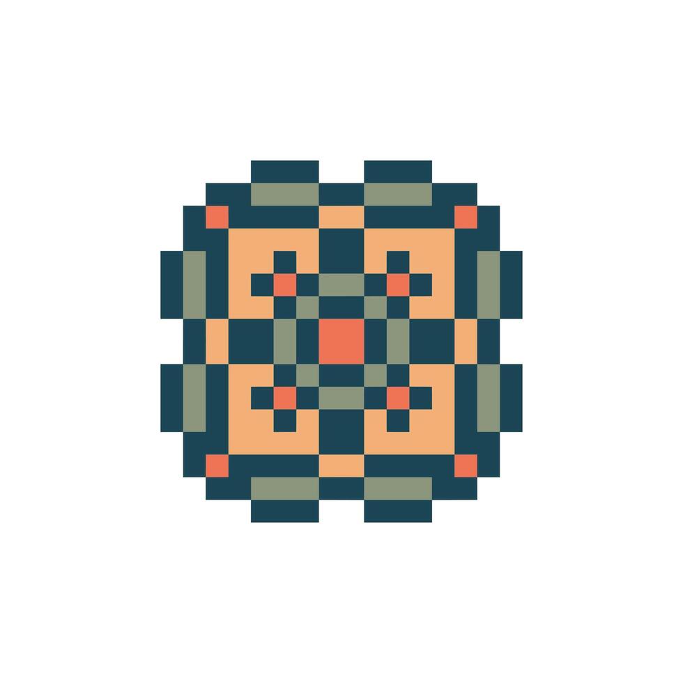 old-school ribbon pixel art vector