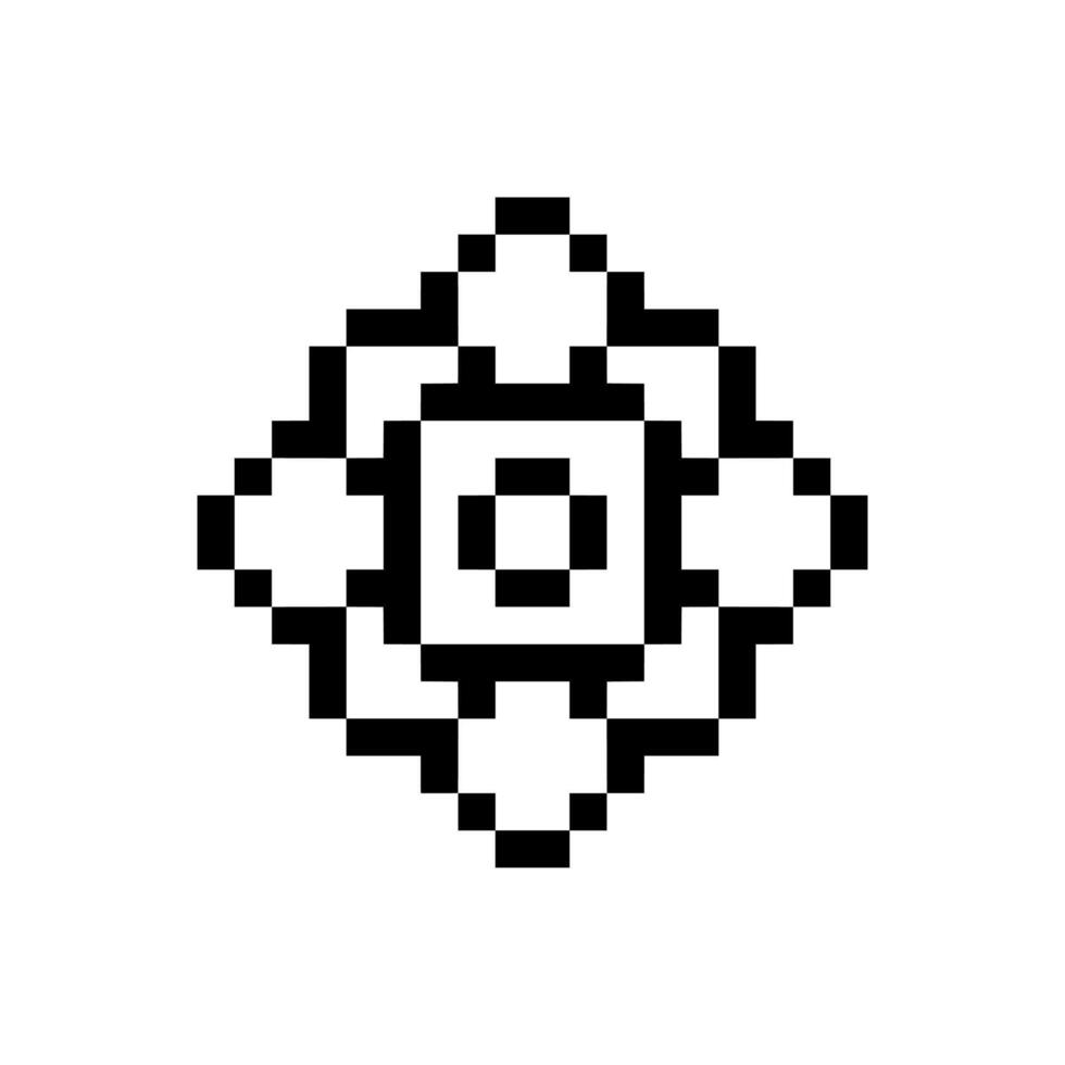 classic weave pixel art texture traditional vintage feel vector