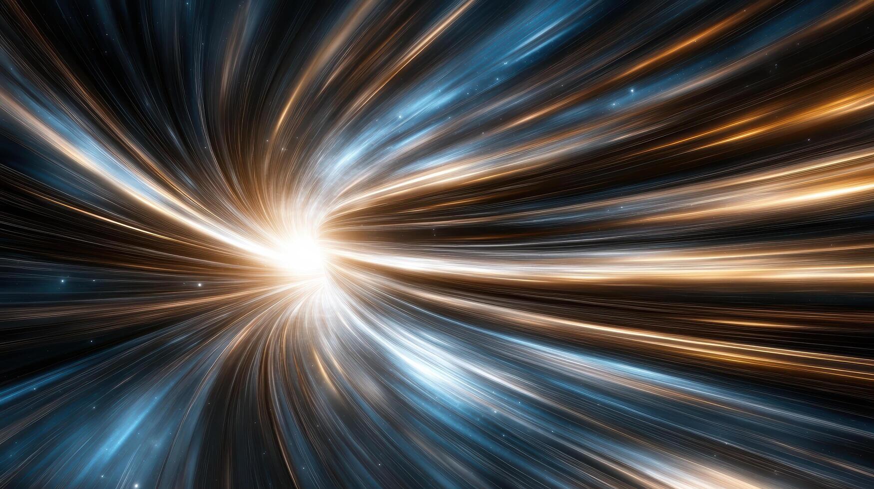 Bright swirling lines create dynamic space themed background photo