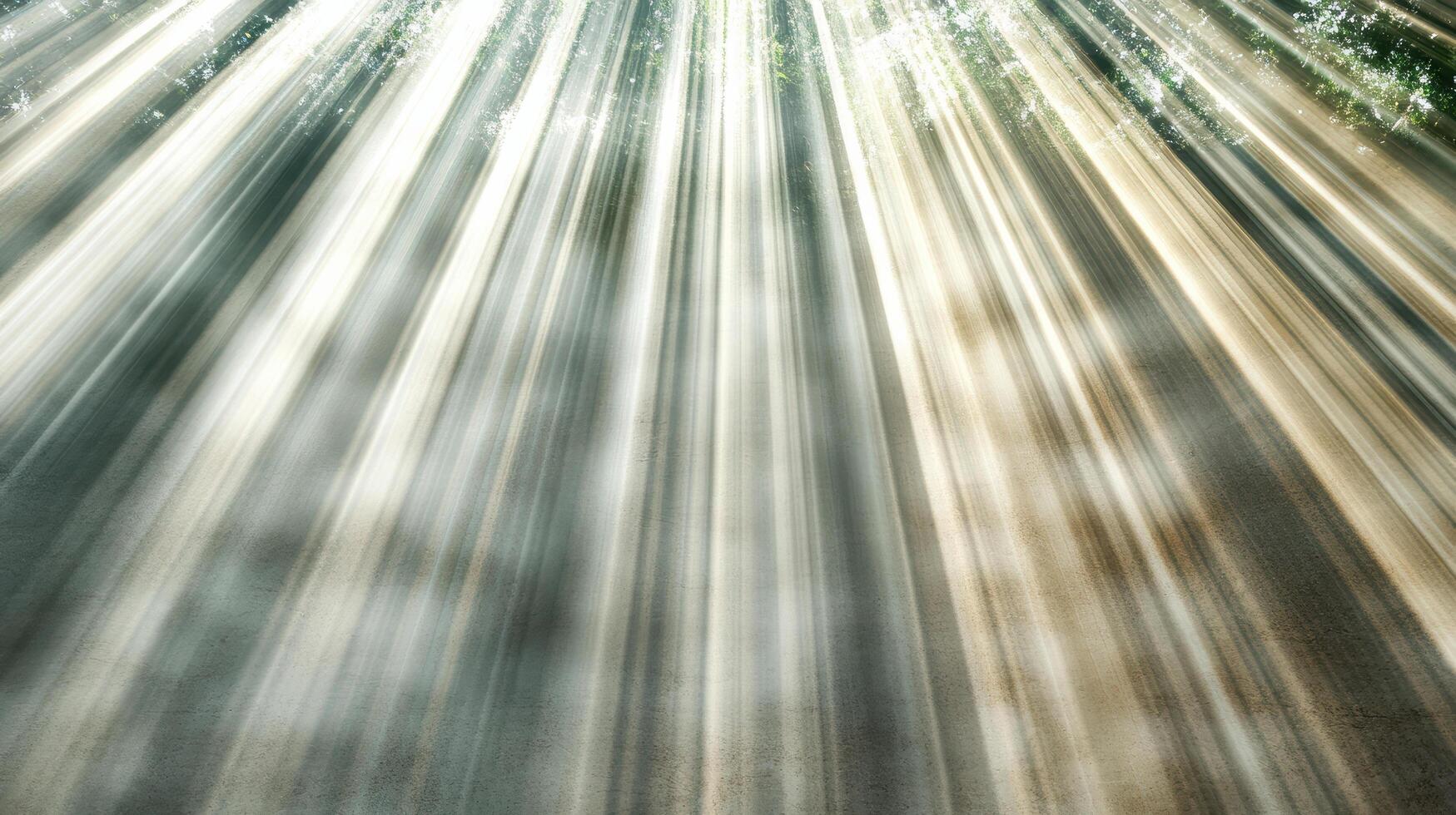 Ethereal light patterns create sense of depth and tranquility photo