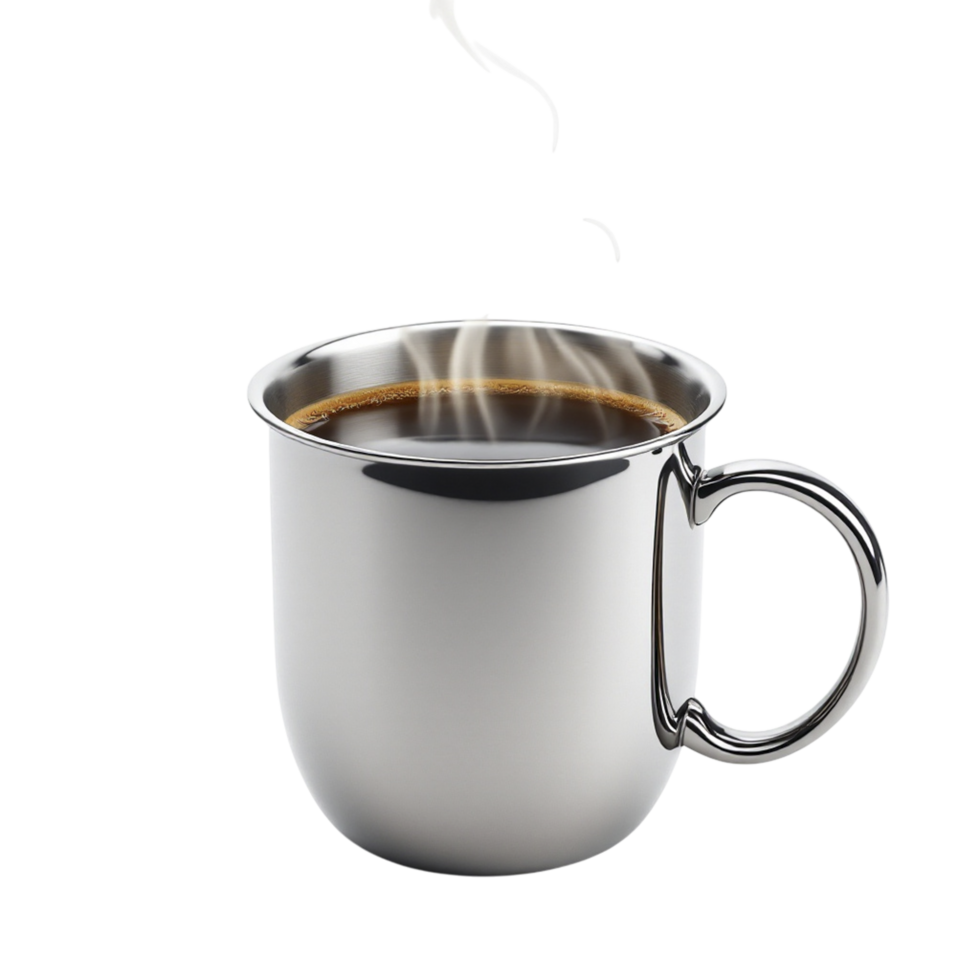 A coffee cup with steam coming out of it png